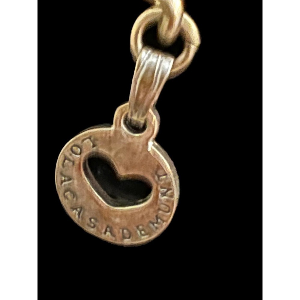 Triple Strand Mixed Material Statement Necklace - image 3